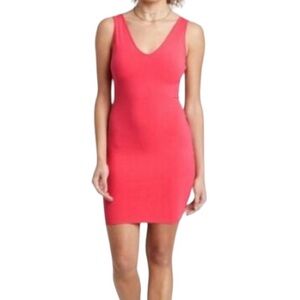 Wild Fable Women's Sleeveless Knit Coral Bodycon Dress Size
